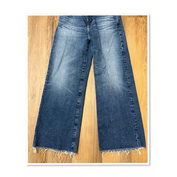 Ag Adriano Goldschmied Saige Wide Leg Crop Jeans - Picture 5 of 14